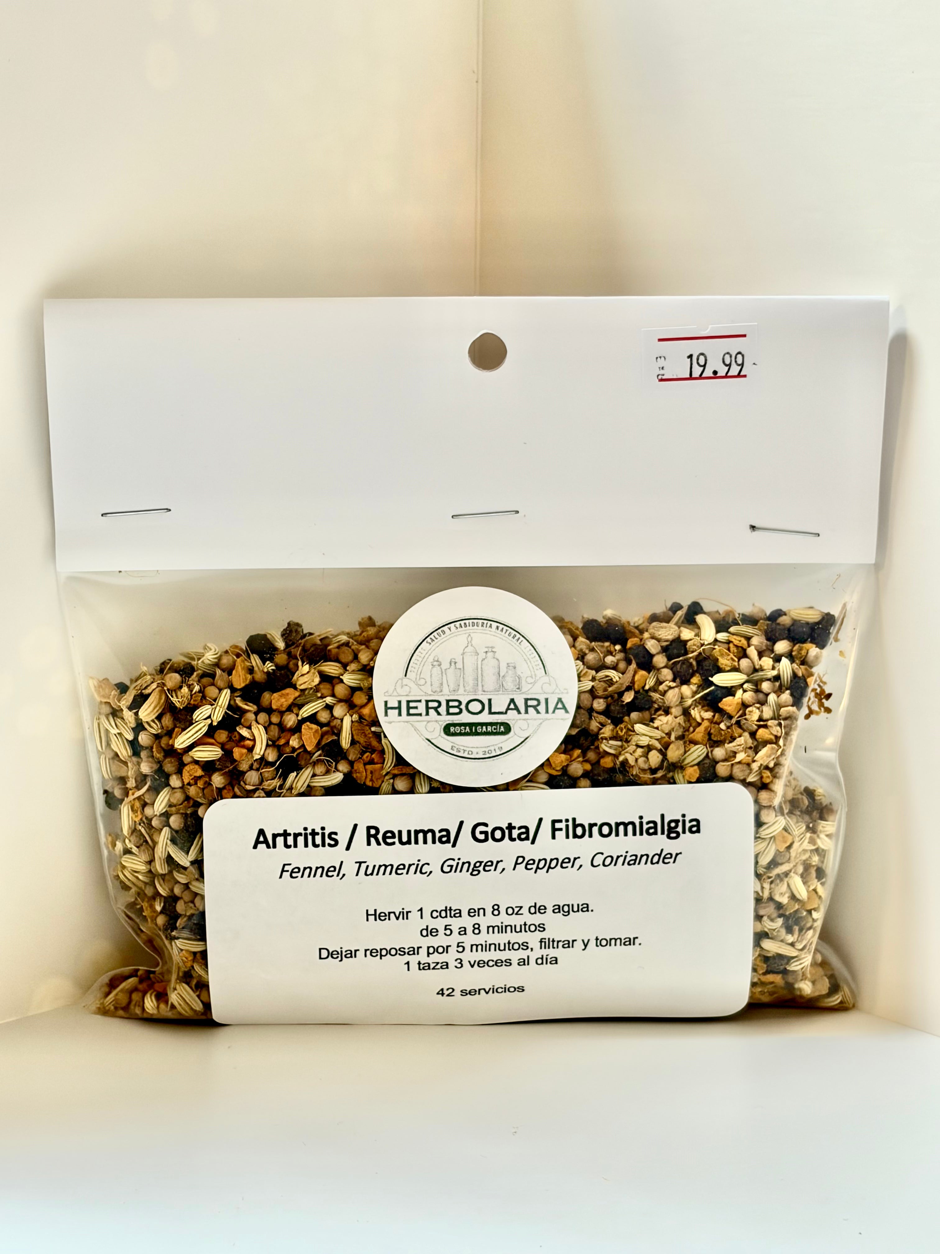 Artritis/ Reuma/ Gota/ Fibromialgia (Té)