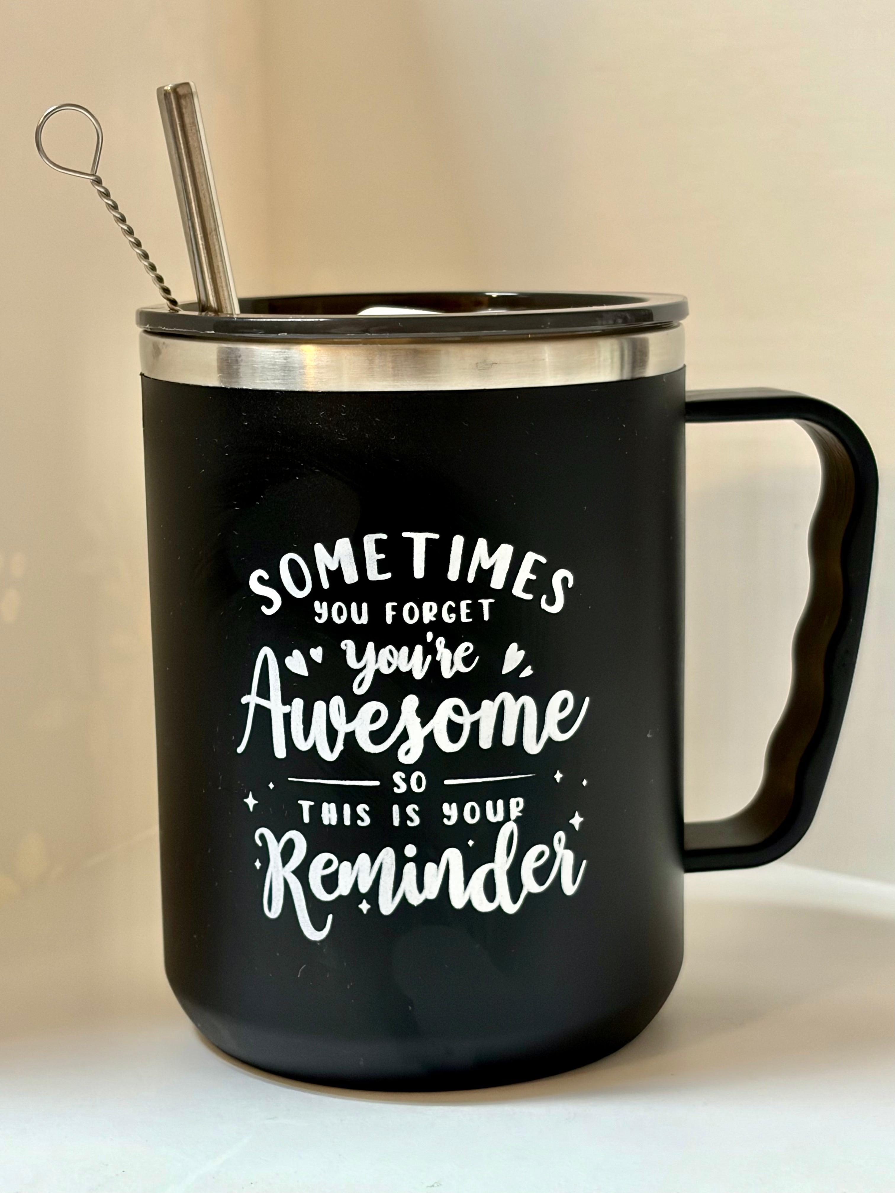 Daily Reminder Cup (Black)