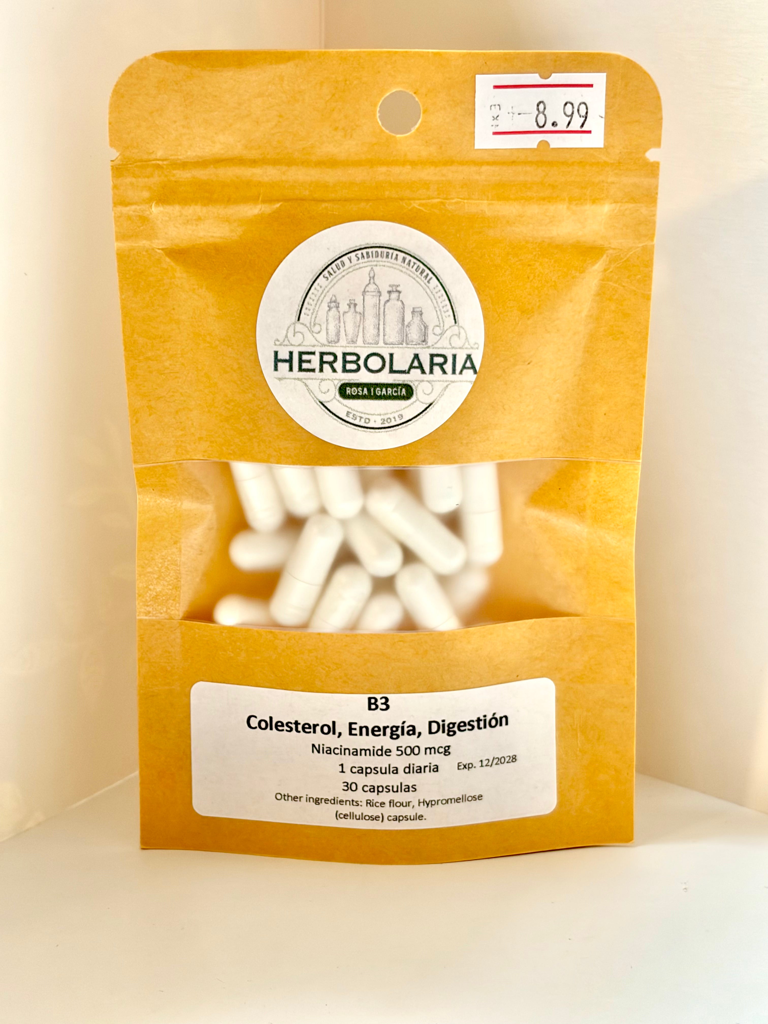 B3 Colesterol/ Energía/ Digestión