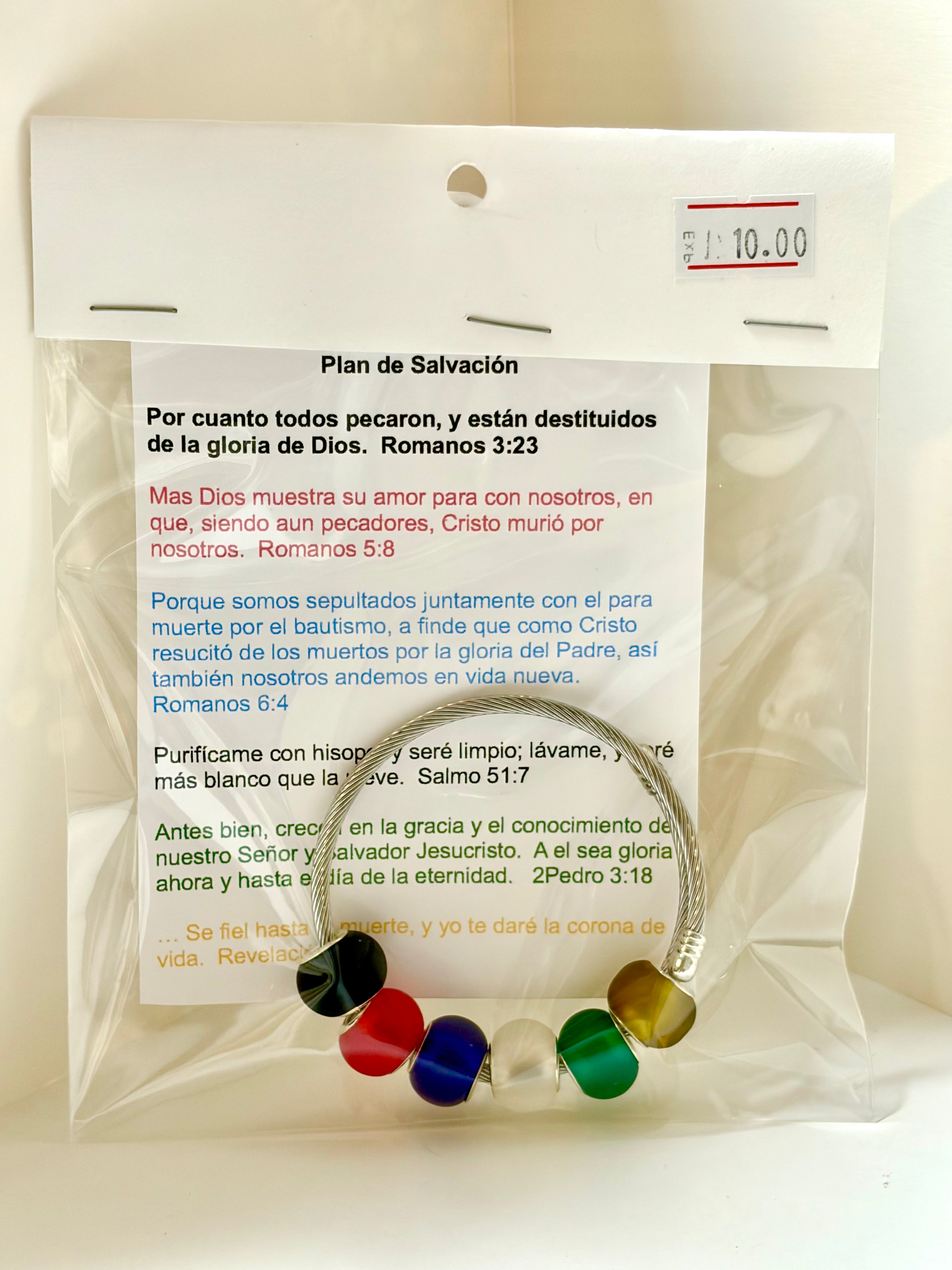 Plan De Salvación Pulsera
