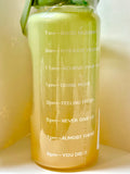 Water Bottle (Green & Yellow)