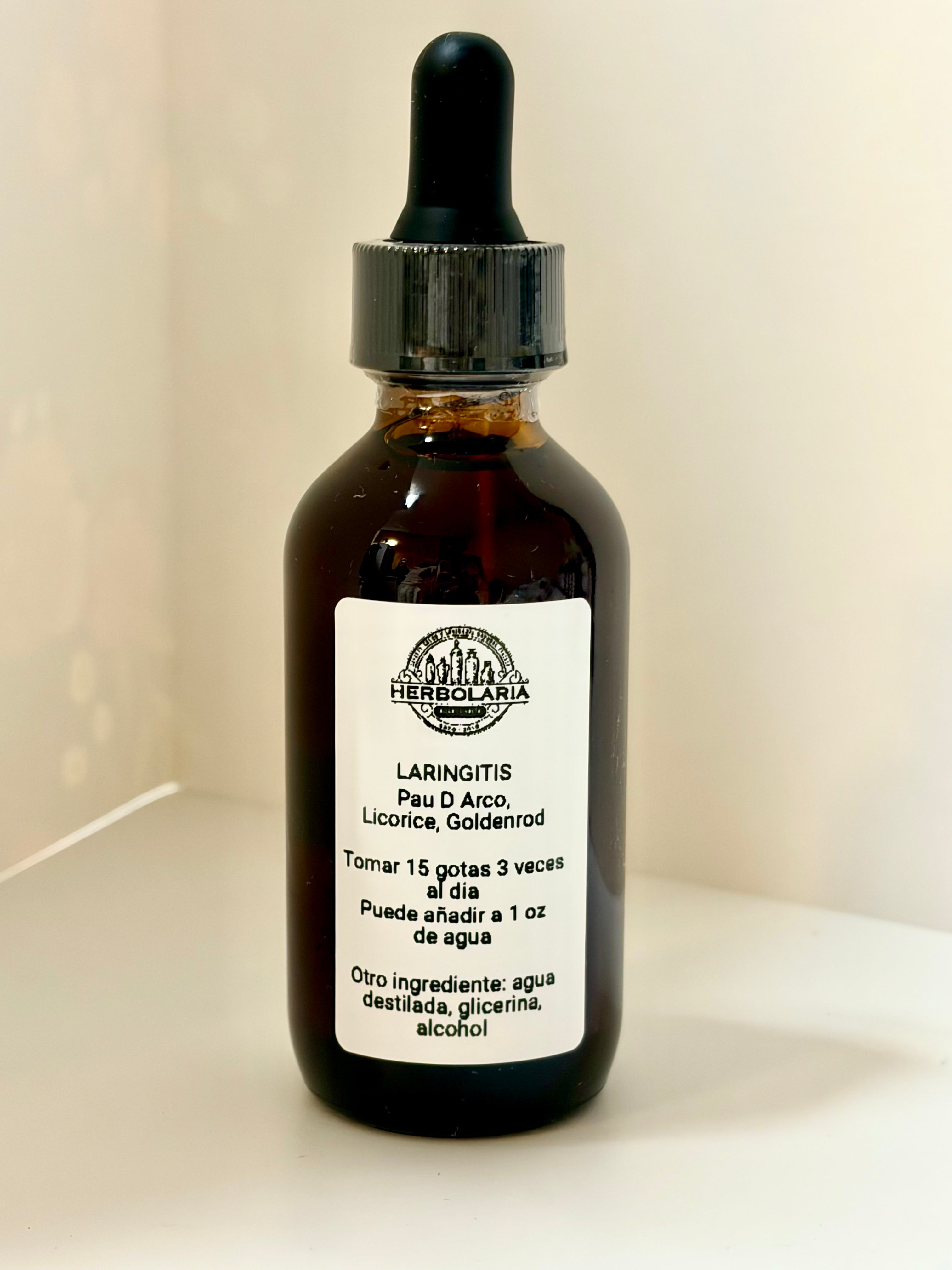 Laringitis Tintura