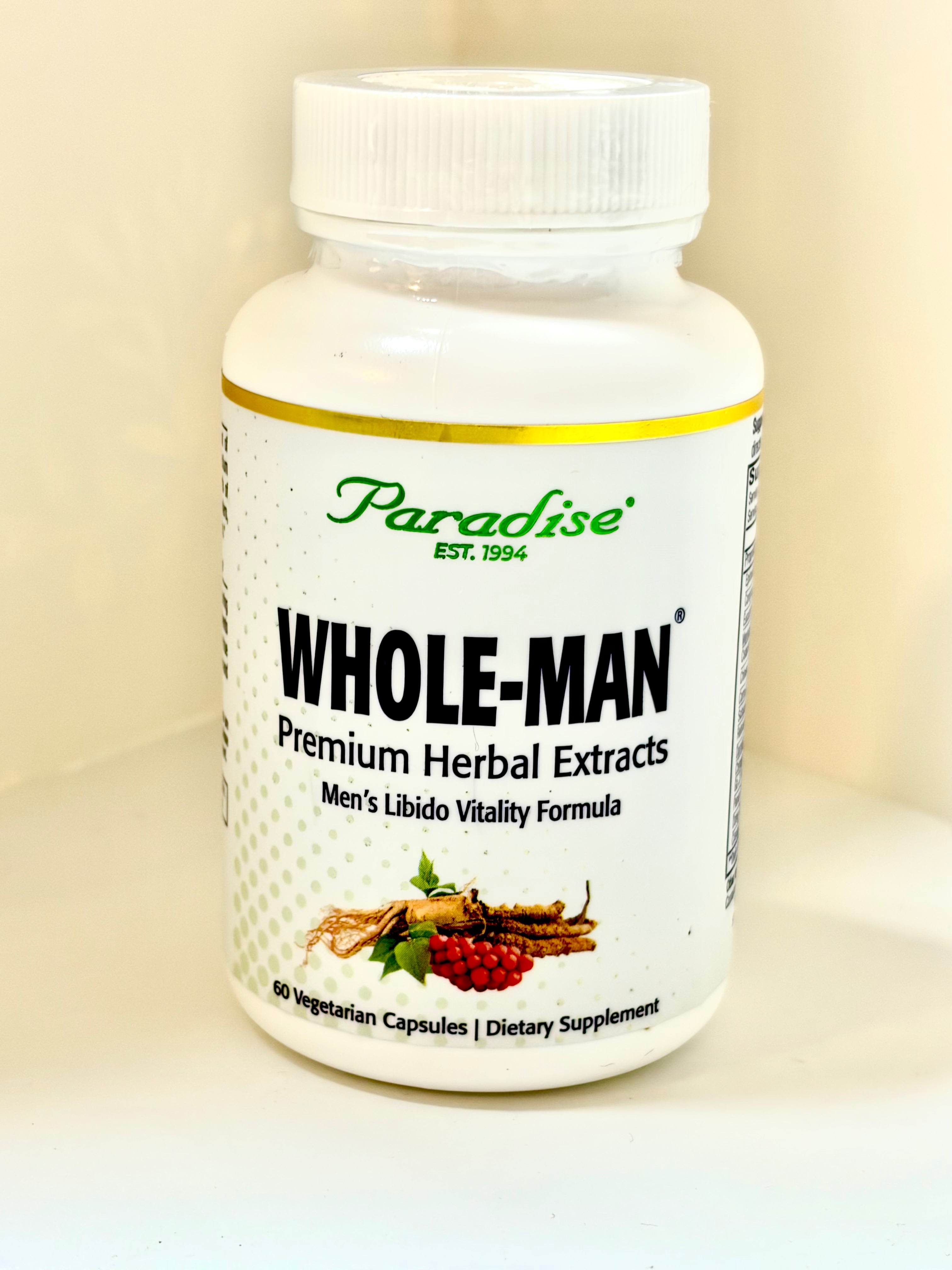 Whole-Man Premium Herbal Extracts