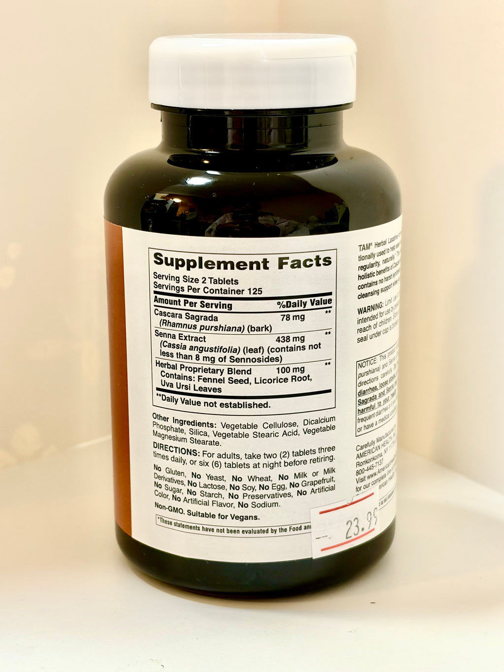 TAM Herbal Laxative