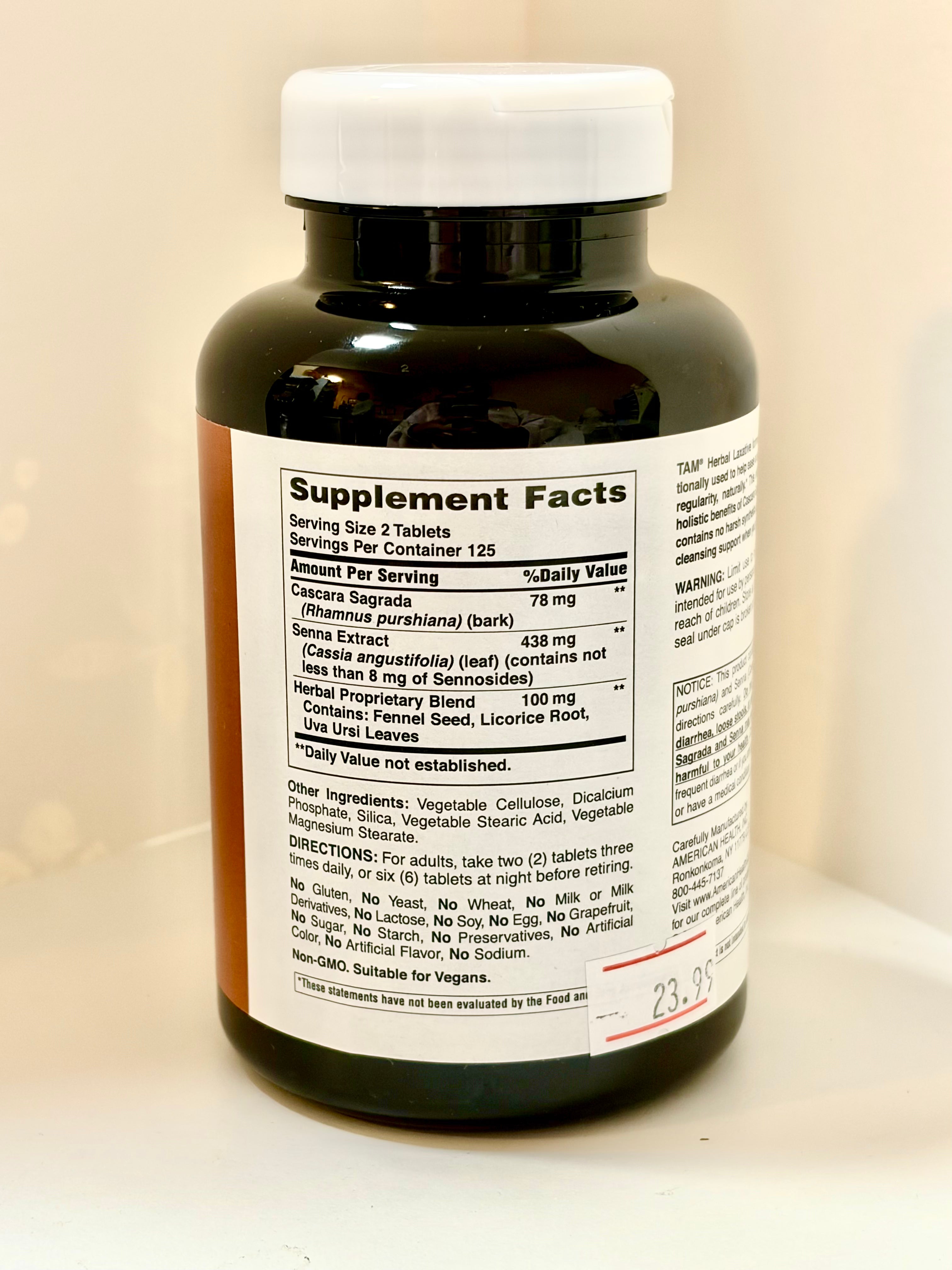 TAM Herbal Laxative