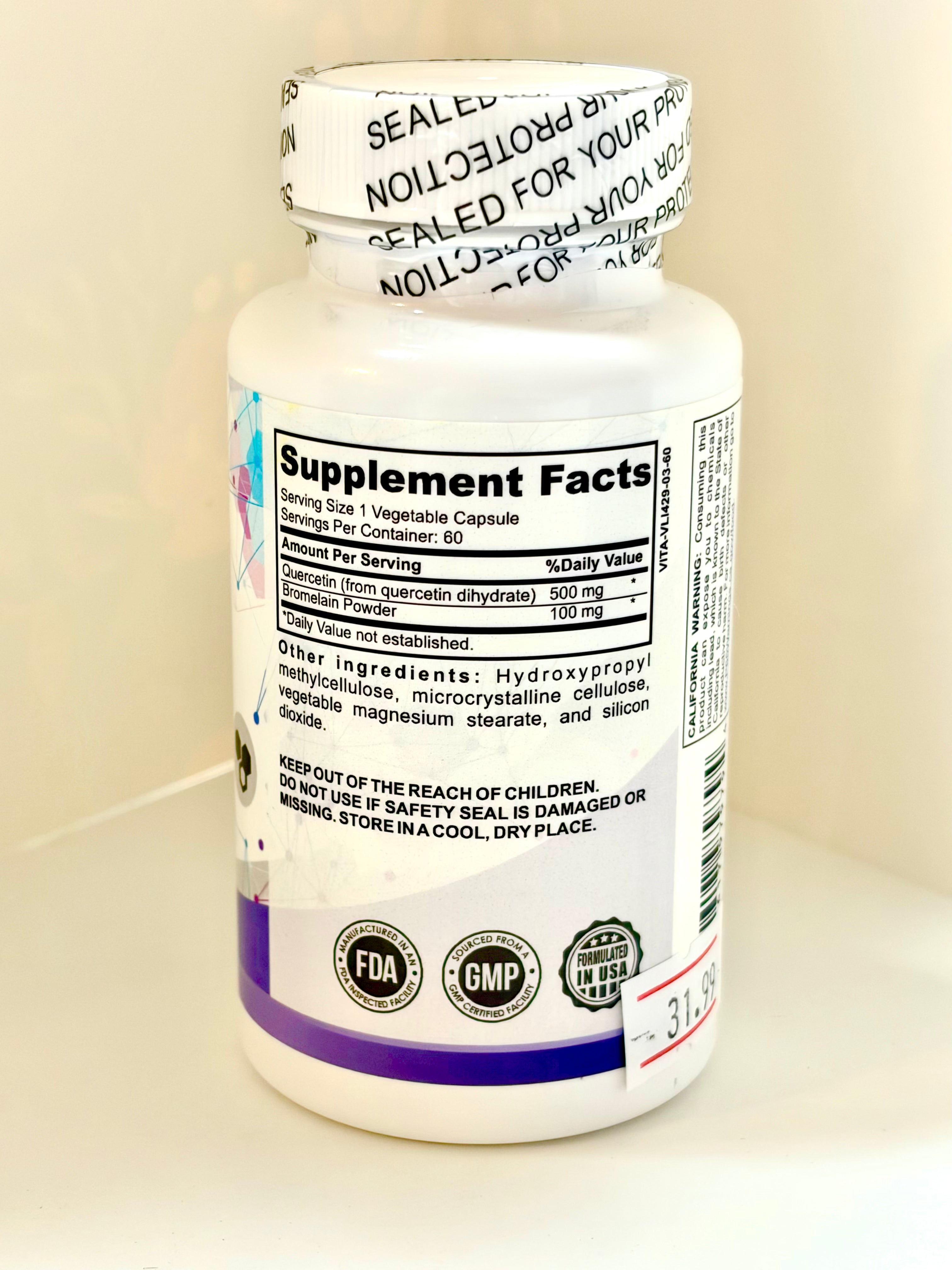 Quercetin & Bromelain