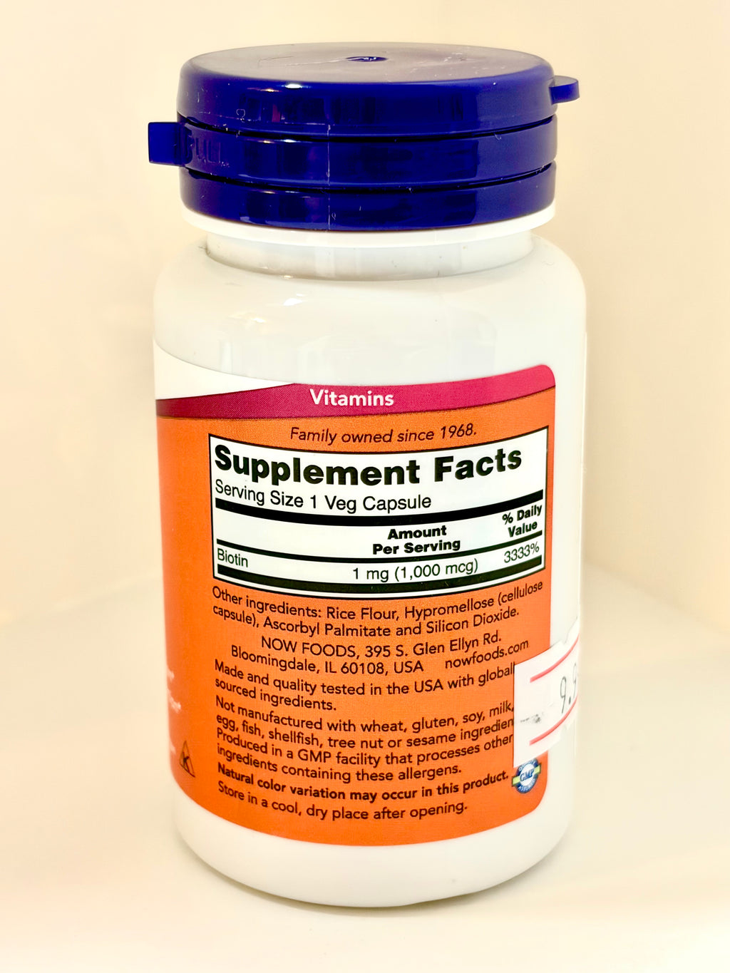 Biotin (B7) 1000 mcg