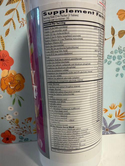 30 Day Beauty Vitamin